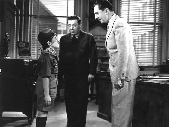 I LOVE YOU AGAIN, Robert Blake, Frank McHugh, William Powell, 1940