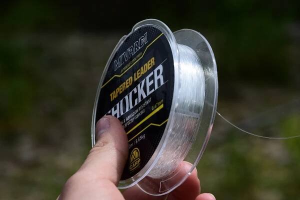 MIVARDI - Ujímaný vlasec Shocker Tapered Leader 0,28–0,47 mm 6,95 kg 5 x 12 m | FishMax.cz 
