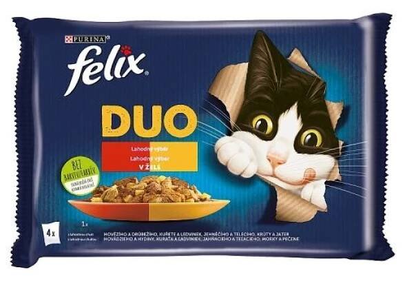 Felix Fantastic kapsička DUO výběr masa 4x85g | VELKOOBCHOD BERKA 