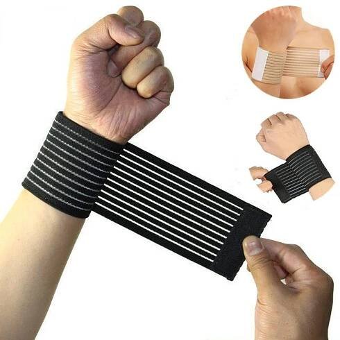 1PC Netkané textilie Elastický pas Sportovní Podpěra do posilovny Bandáž na zápěstí Fitness Ruční sporty Bezpečnostní doplňky Zápěstní bandáž – koupit za nízké ceny na marketplace Joom