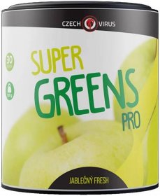 Czech Virus Super Greens Pro jablečný fresh 330 g