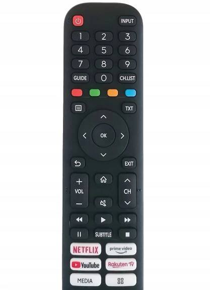 DÁLKOVÝ OVLADAČ HISENSE EN2X30H 32A5620F 40A5600F 40A5620F 32A5600F 43A5600F A20251K