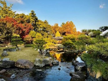 Zahrada u kjótského hradu Nidžó