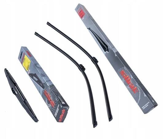 STĚRAČ PŘEDNÍHO + ZADNÍHO PERA KOMPLET PRO CITROEN C4 PICASSO 2007-2008