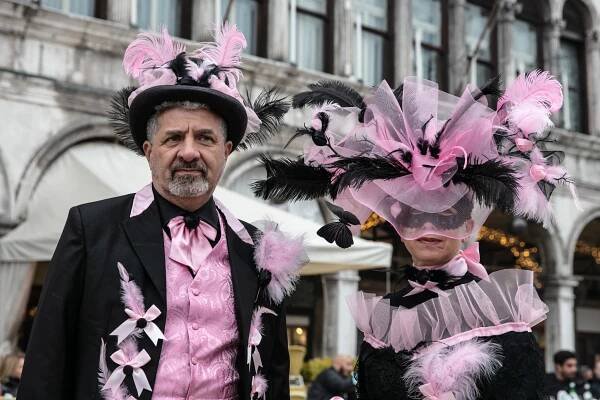 Benátky karneval únor - Veronika Pilařová