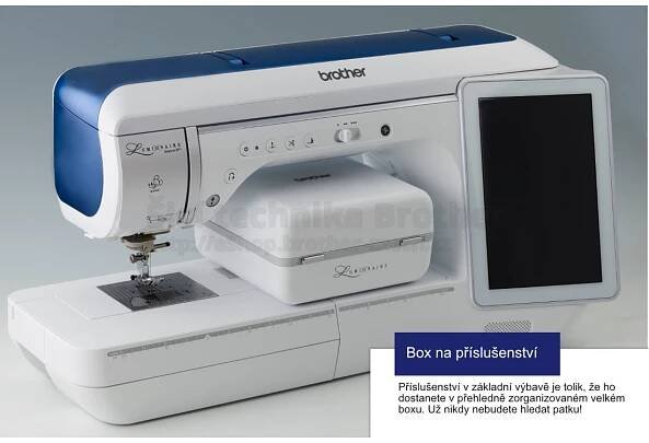 Šicí a vyšívací stroj Brother Luminaire XP1
