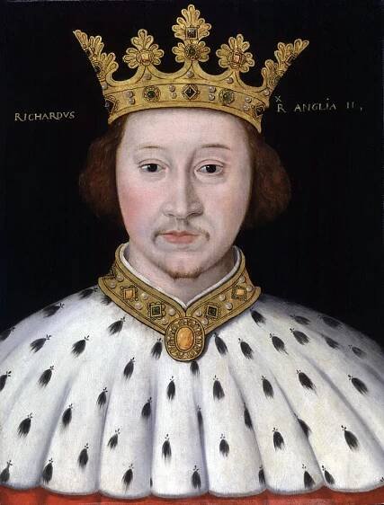 Portrait of King Richard II (1597-1618), artist unknown