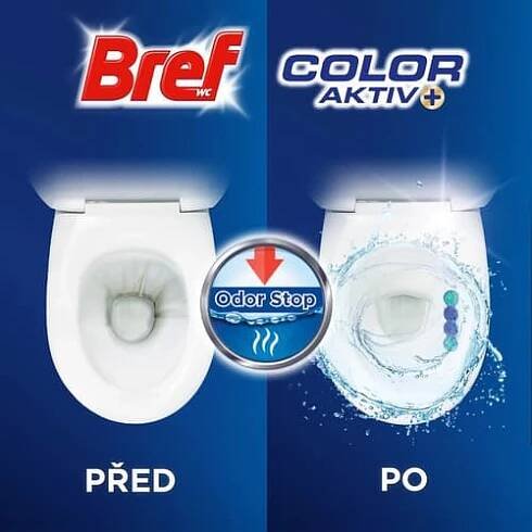 Bref Color Aktiv Eucalyptus WC blok