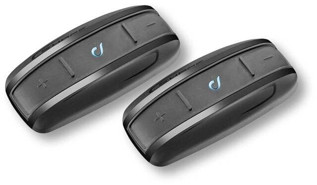 CellularLine Interphone SHAPE Twin Pack Bluetooth handsfree pro uzavřené a otevřené přilby