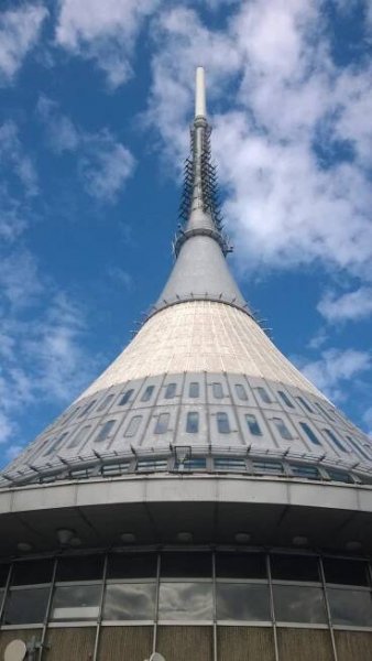 Rozhledna a vysílač Ještěd