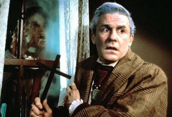 FRIGHT NIGHT, Roddy McDowall, 1985