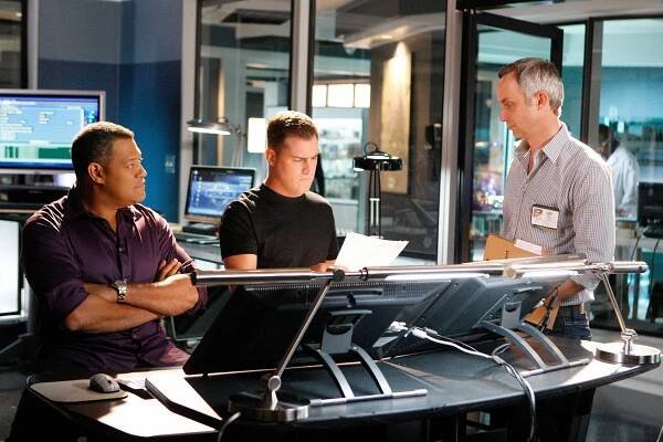 Kriminálka Las Vegas - Ztracené dívky - Z filmu - Laurence Fishburne, George Eads, Wallace Langham