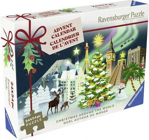 Ravensburger hračky adventní kalendář Věkové kategorie od 12 let
