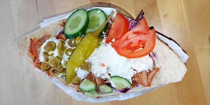 Döner nebo Dürüm kebab s sebou pro 1 i 2 osoby v pražských Holešovicích