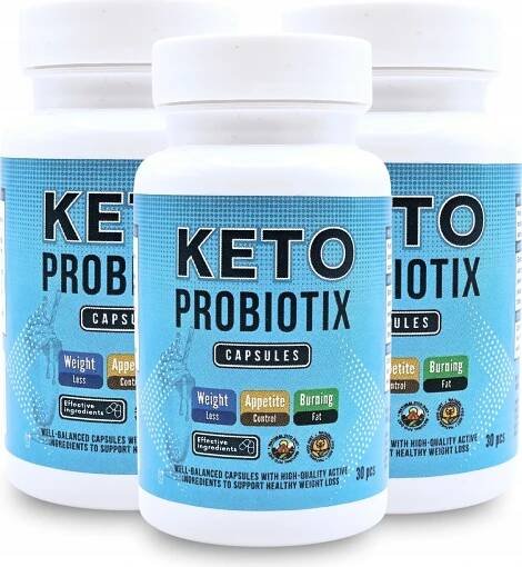 Keto Probiotix Caps - doplněk stravy 30ks.