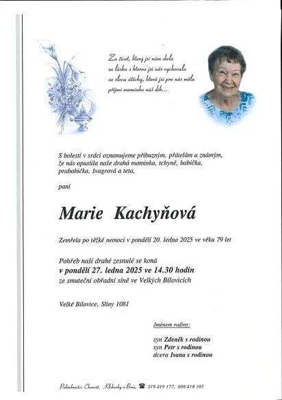 Marie Kachyňová