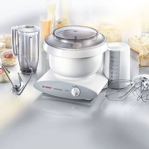 Ivo GRANDIČ - Domácí potřeby - Bosch - Bosch MUM6N11 kuchyňský robot 800 W bílá, šedá