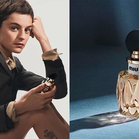 Emma Corrin on their fresh venture into fragrance with Miu Miu