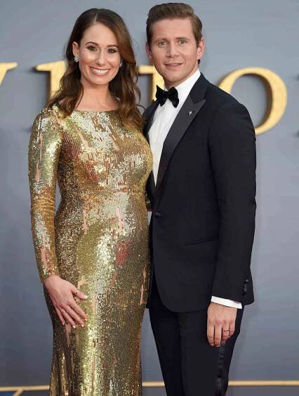 'Downton' Baby! Allen Leech and Wife Jessica Blair Herman Expecting First Child