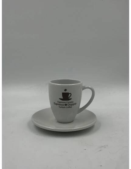Sálek+podsálek double espresso bianco 110ml ORTENSIA