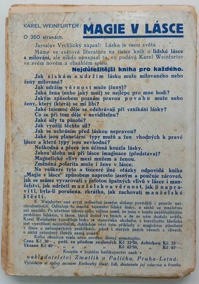 Výkup knihy Karel Weinfurter: Astrologie specielní