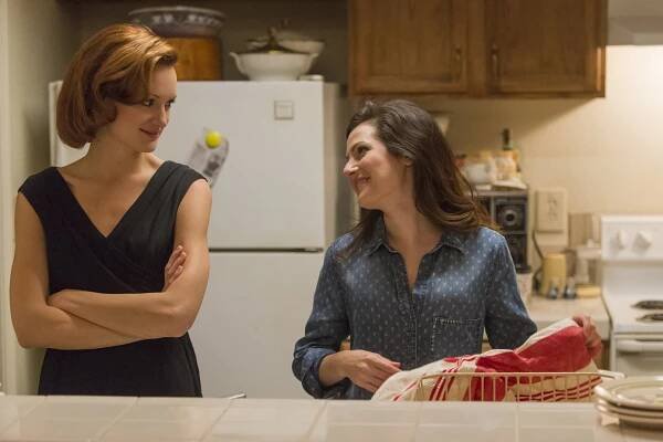 Halt and Catch Fire - PC Rebelové - The Way In - Z filmu - Kerry Bishé, Aleksa Palladino