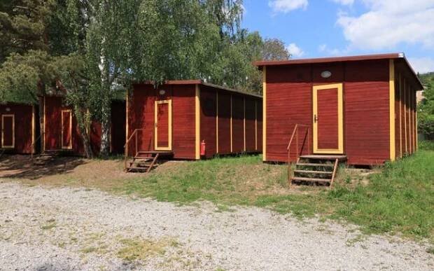 Ubytování v chatkách a maringotkách, Kemp Řevnice u Berounky