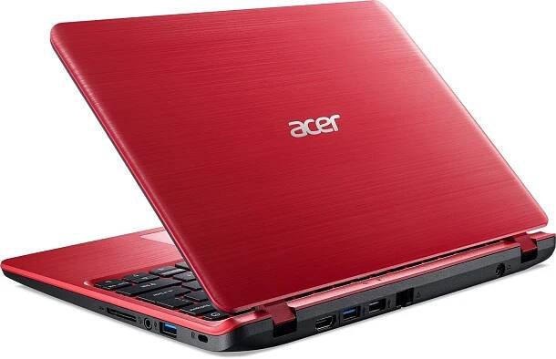 Notebook Acer Aspire 1 (A111-31-C82A) (NX.GX9EC.001) červený | DATART