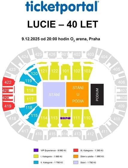 LUCIE – 40 LET – O2 arena
