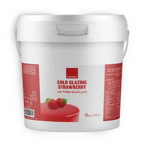 Backaldrin Cold Glaze Strawberry 5kg