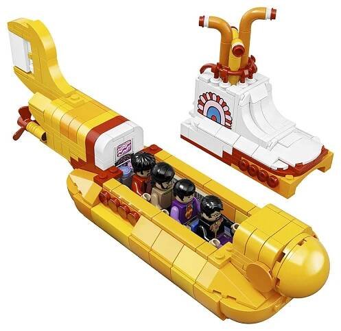 Lego má první muzikanty: Beatles i s jejich žlutou ponorkou