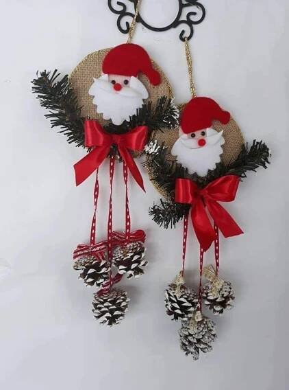 Pin oleh Nohemymontealegre di Manualidades navidad | Ide dekorasi natal, Pita pohon natal, Ornamen natal