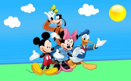 Donald Duck Mickey Mouse And Goofy Cartoon Wallpaper Hd For - EroFound