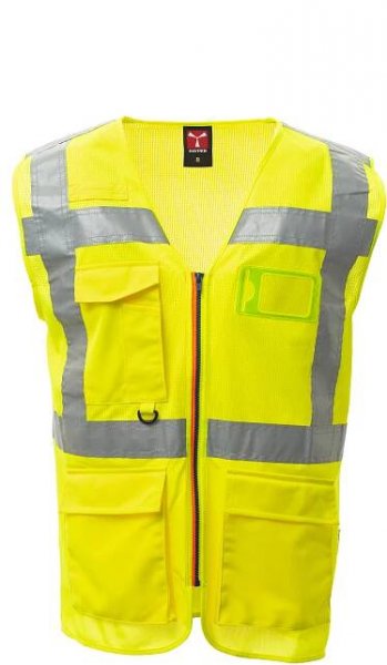 Bezpečnostní vesta Payper EXTRA MESH - žlutá fluo