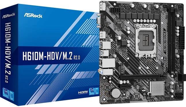 ASRock H610M-HDV/M.2 R2.0 - PC doplňky - K24.cz
