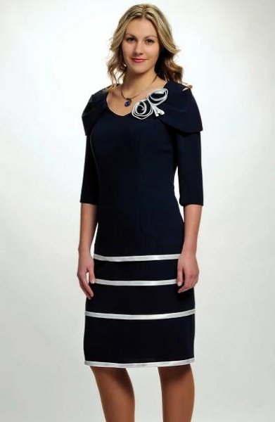 Elegantní dámské společenské šaty, 42 - 50