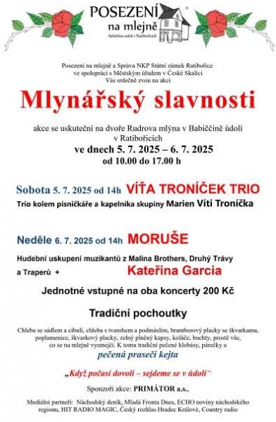 PosezeniNaMlejne.cz - akce Folkove soboty