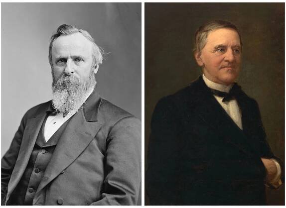 Rutherford B. Hayes and Samuel J. Tilden