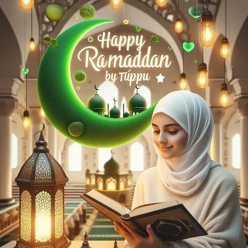 Ramadan Mubarak 2024 Image Girls