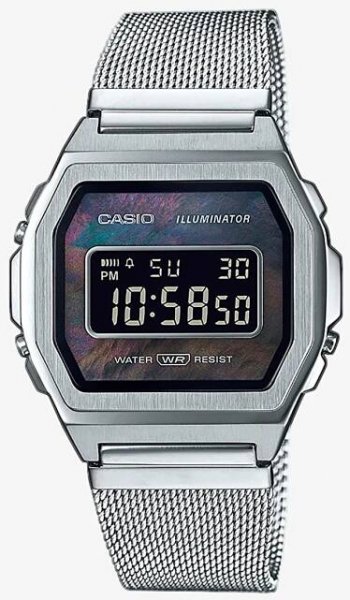 Hodinky Casio Collection Vintage A1000M-1BEF Silver
