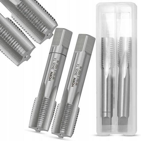 ZÁVITNÍK M18 ZÁVITNÍK M18x1.50mm 2 ks DIN-2181/2P KOMPLET ZÁVITNÍKŮ