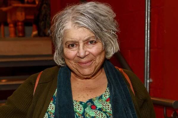 Miriam Margolyes attends the press night performance of "Sydney & The Old Girl" at The Park Theatre