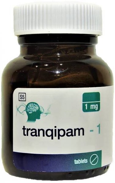 Tranqipam 1mg Bottle