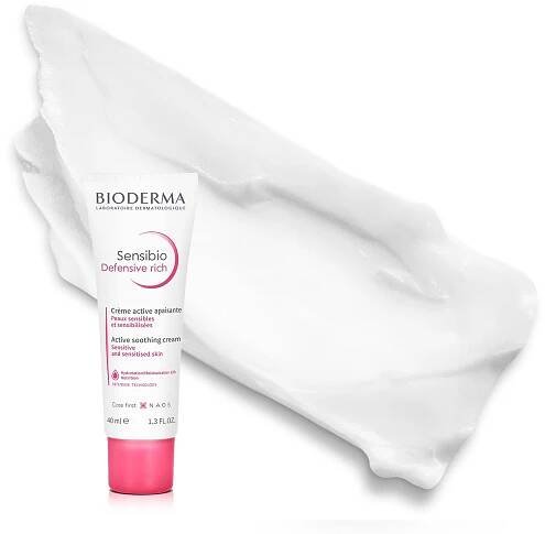 Bioderma Sensibio Defensive rich zklidňujicí krém s výživnou texturou 40 ml