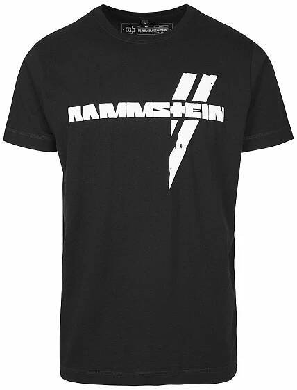 Rammstein tričko, Weisse Balken BP Black, pánské | Musicwear - Trička, mikiny