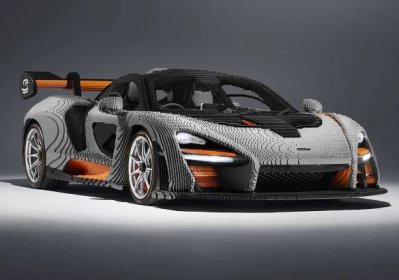 Full-scale McLaren made out of LEGO makes it debut in April - Baroque Lifestyle