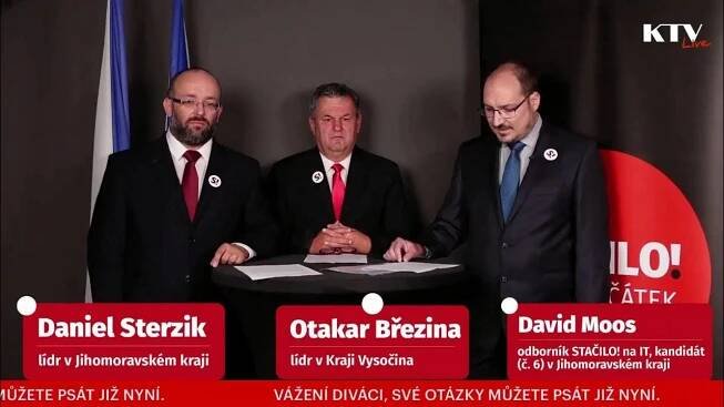 STAČILO! Jak to je? Daniel Sterzik, Otakar Březina a David Moos - 20.7.2025