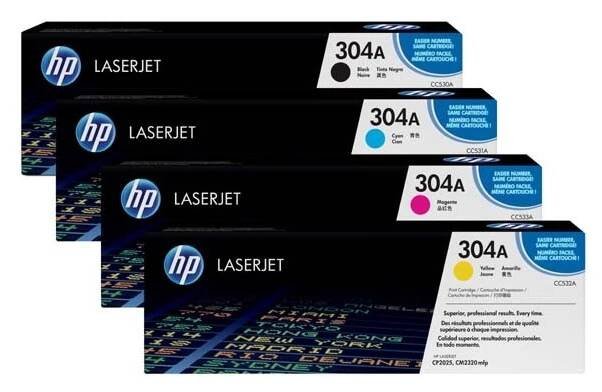 Toner HP CC530A, HP 304A černý - Cartridge Toner