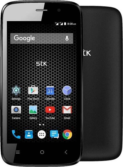 Mobilní telefon STK Storm 4 Dual SIM (835897) černý