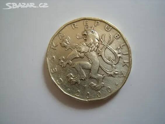 20 Kč - rok ražby 2000 !